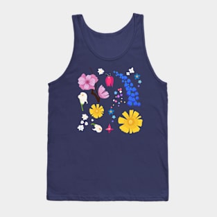 Happy flowers Tank Top